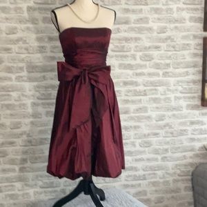 David’s Bridal strapless dress. Size 2